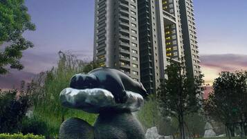 Front of property – evening/night