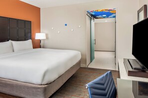 1 dormitorio, ropa de cama de alta calidad, edredones de plumas