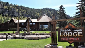 Majoituspaikan julkisivu