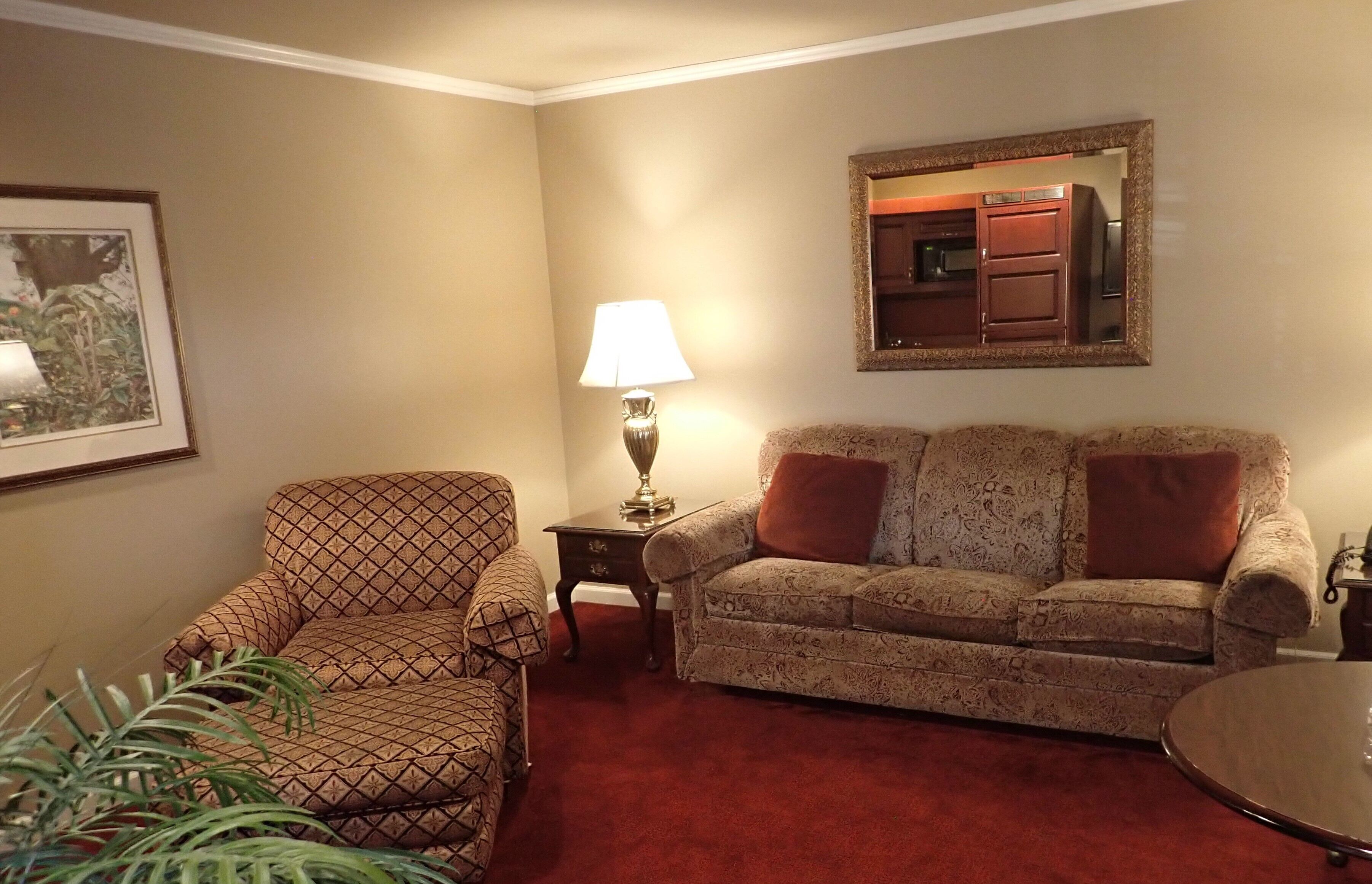 premier suite, non smoking | living area | tv