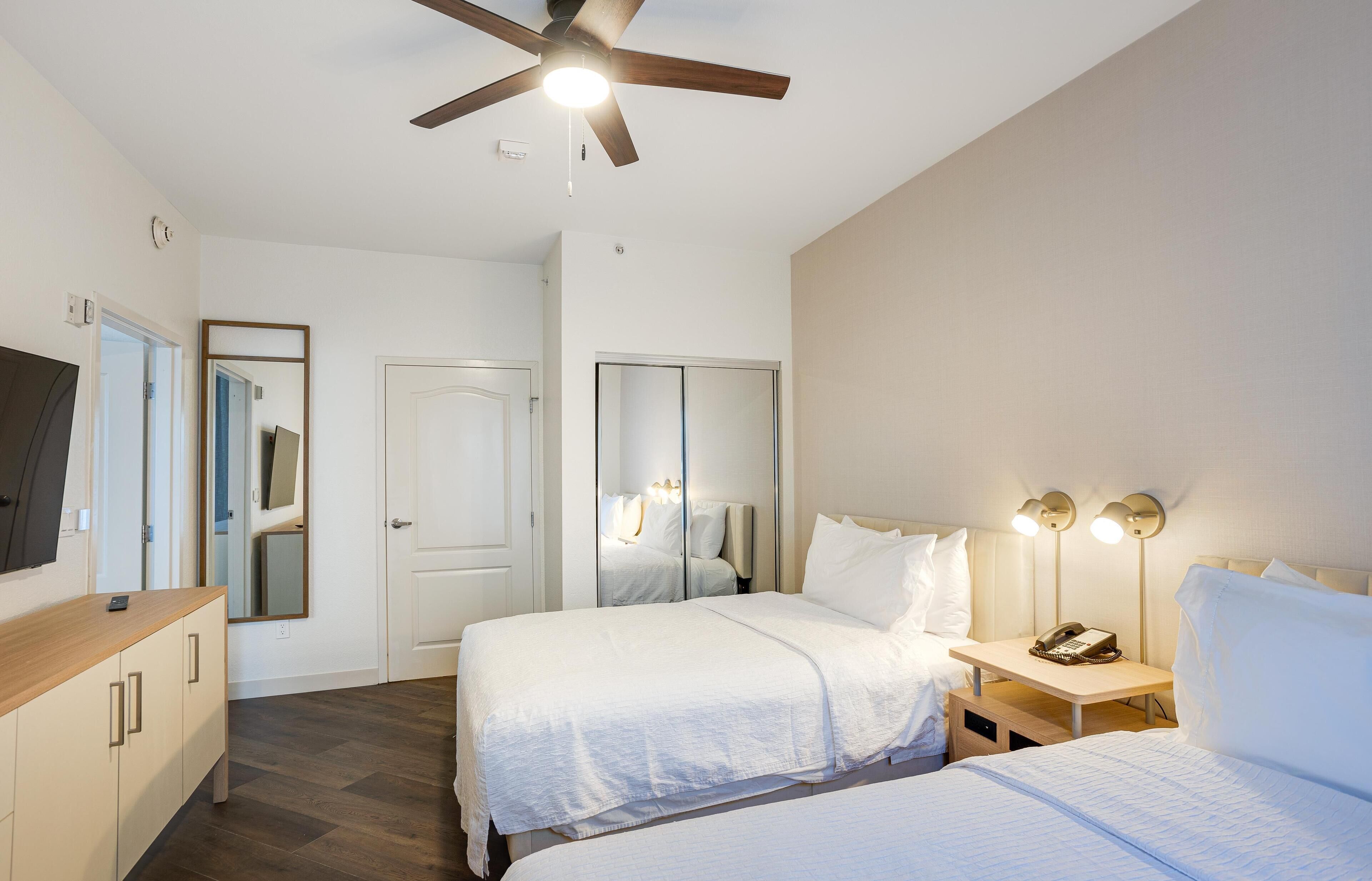 1 habitación y ropa de cama de alta calidad 