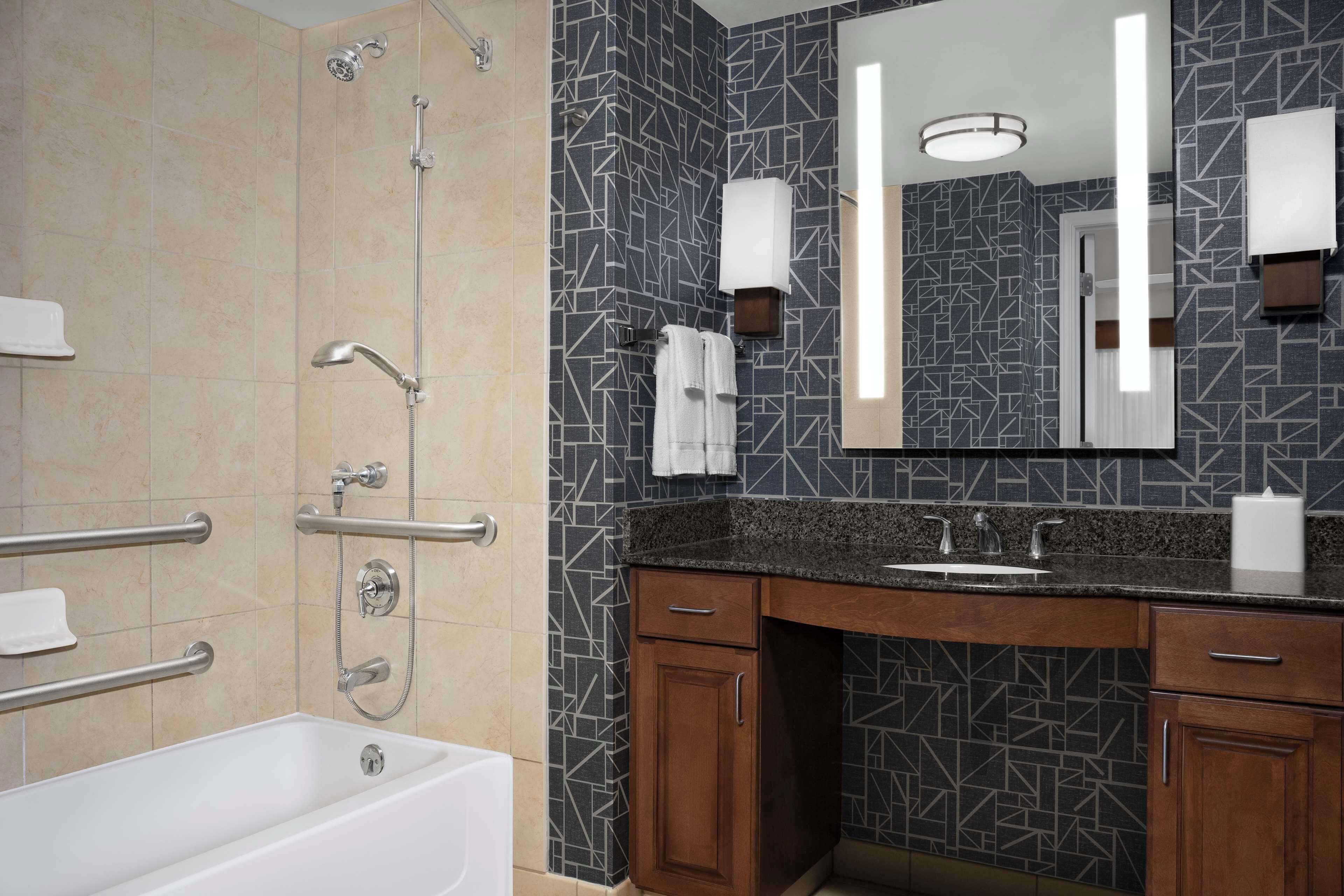 free toiletries, hair dryer, towels, soap