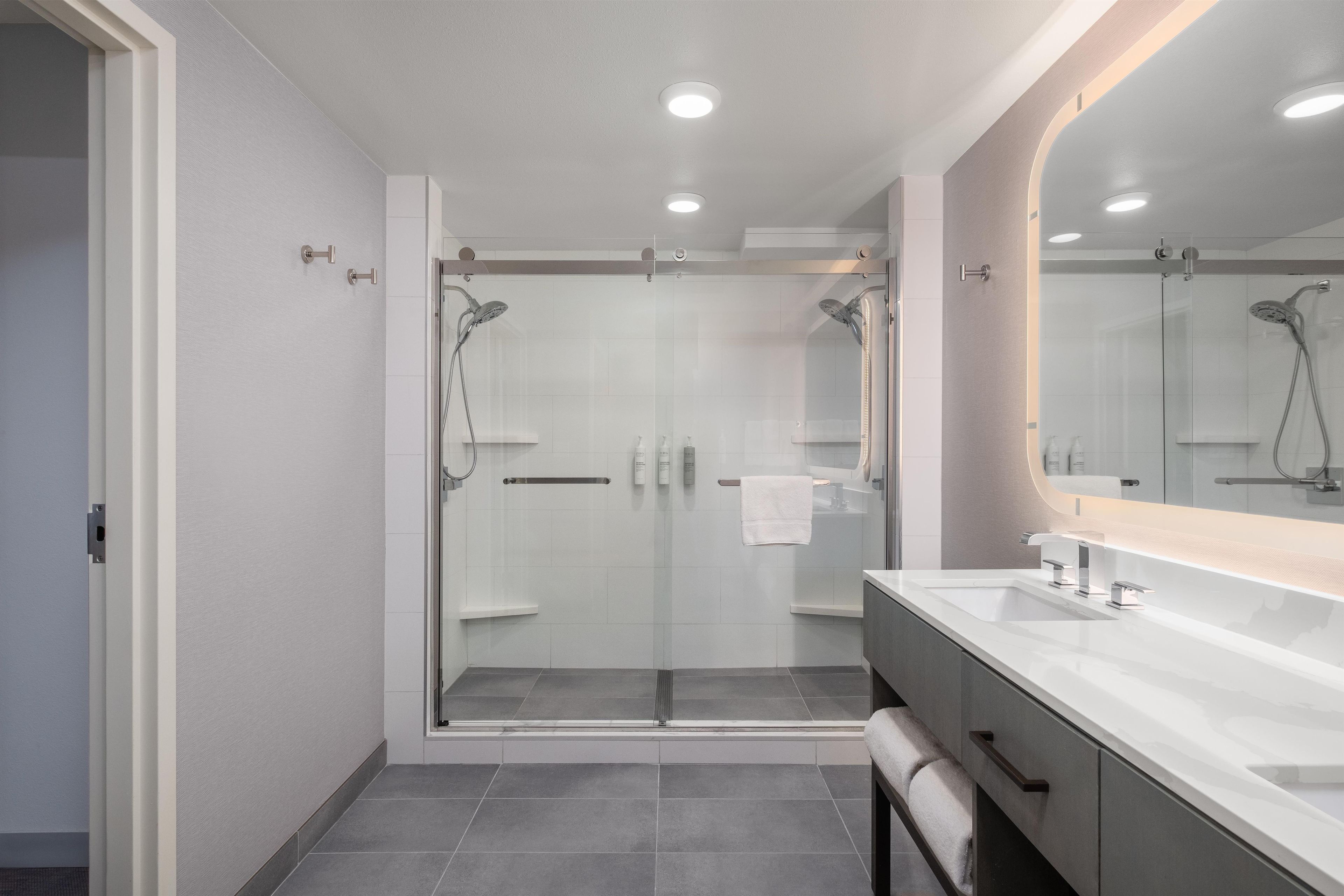 Douche de la salle de bain