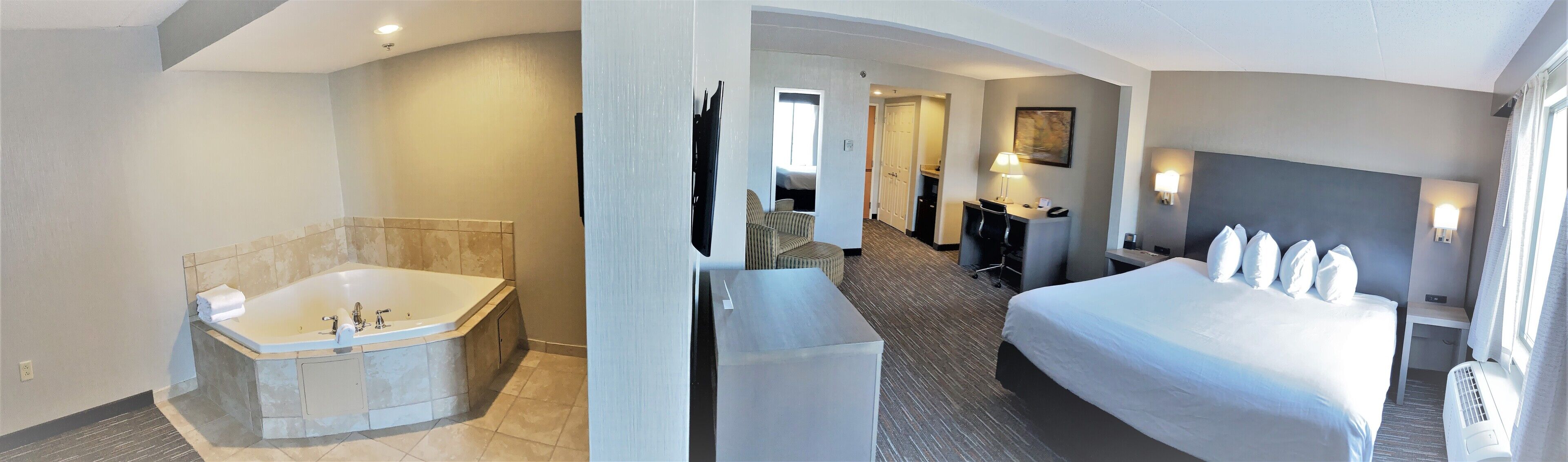 Suite, 1 kingsize-seng, ikke-røyk | Privat boblebad