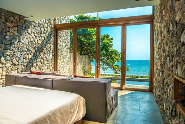 Royal Oceanfront Pool Villa | Minibar, in-room safe, iron/ironing board, free WiFi