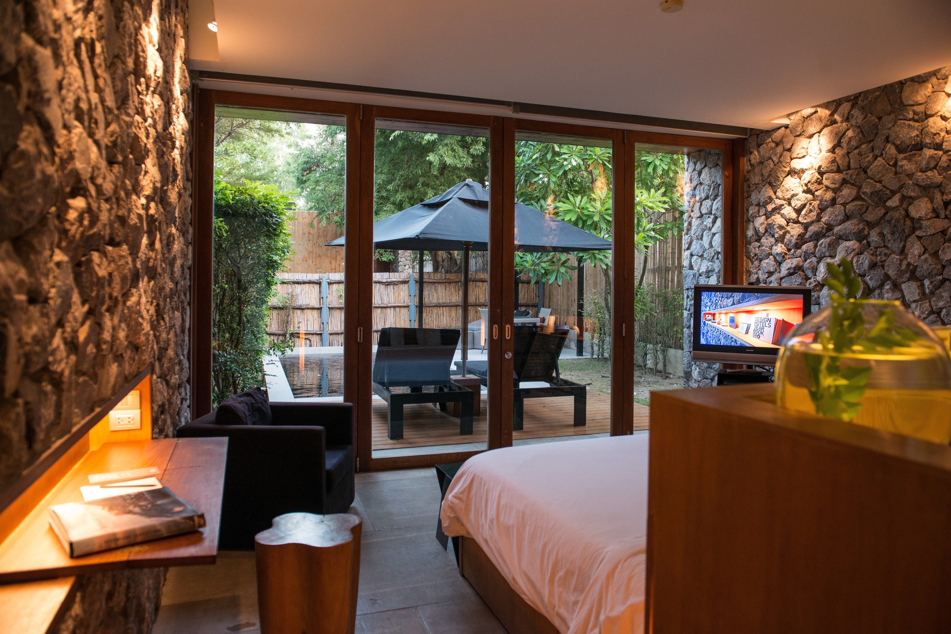 deluxe pool villa | view from room