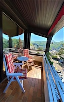 Deluxe Double Room, Balcony, River View | Terrace/patio
