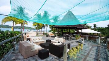 Overnattingsstedets uteområder