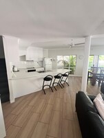 Four bedroom oasis villa (own private pool) | Private kitchen | Full-size fridge, microwave, oven, stovetop