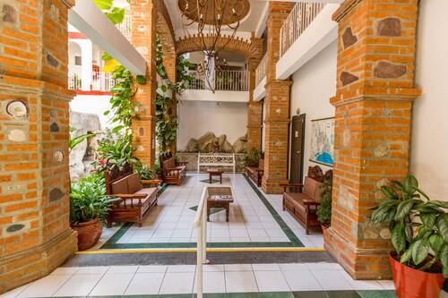 Sitzecke in der Lobby