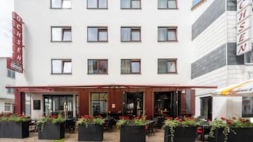 Façana frontal de l'allotjament