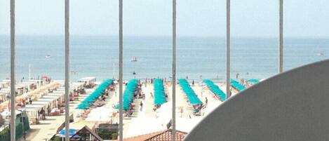 Blick von der Unterkunft