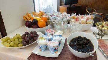 Petit déjeuner buffet