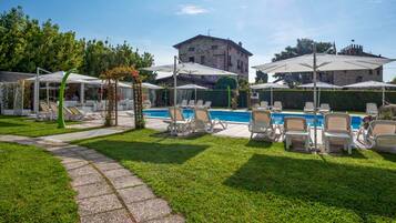 Seasonal outdoor pool