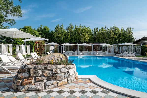 Piscina externa sazonal