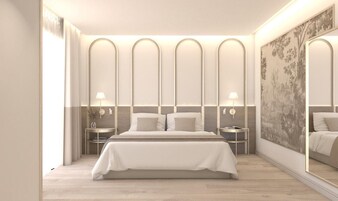 Deluxe Double Plus | Roupas de cama antialérgicas, frigobar, cofres nos quartos, escrivaninha