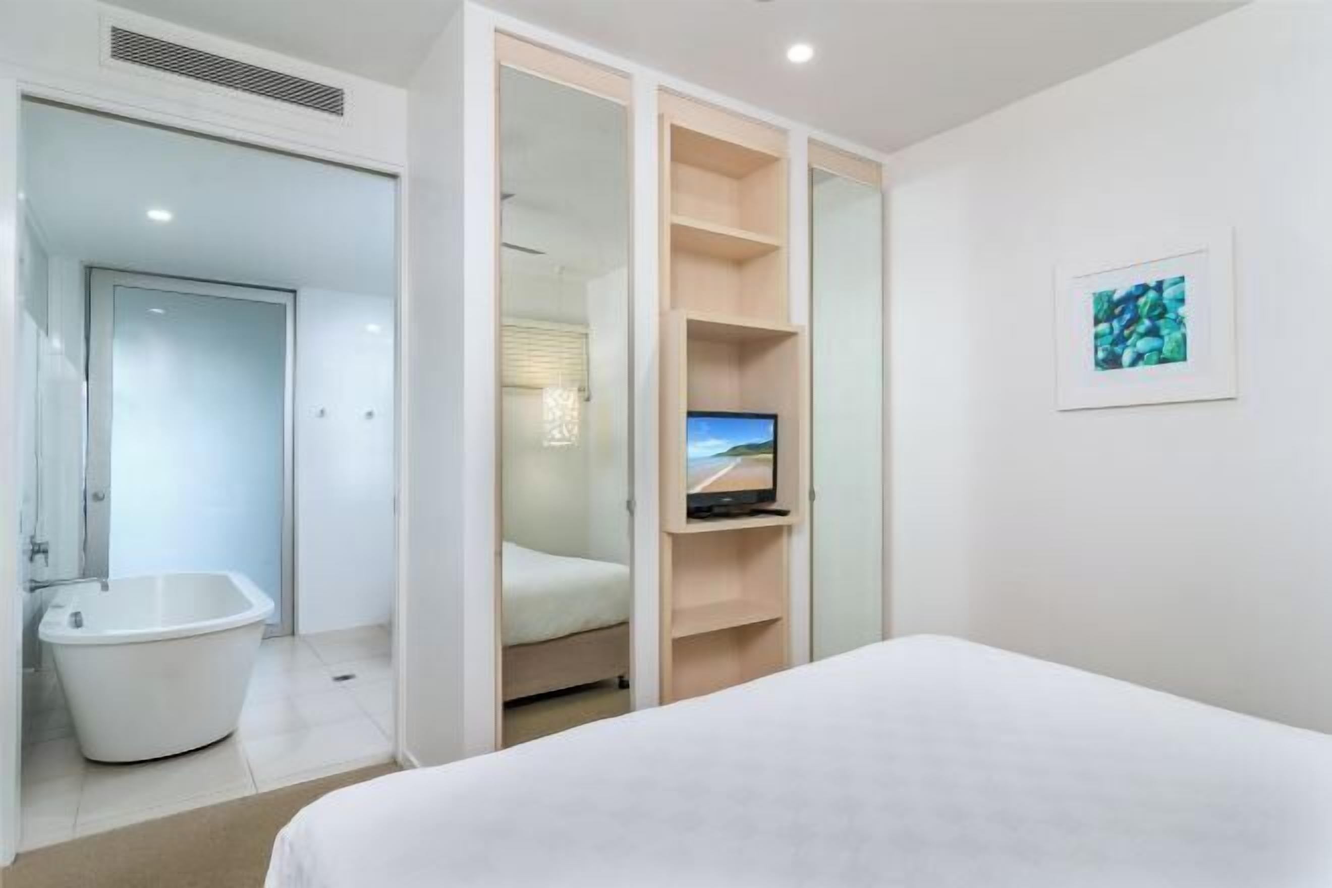 Individually decorated, individually furnished, iron/ironing board