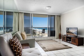 Apartment, 2 Bedrooms, Ocean View | Beach/ocean view - Golden Sands on the Beach (Main Beach)
