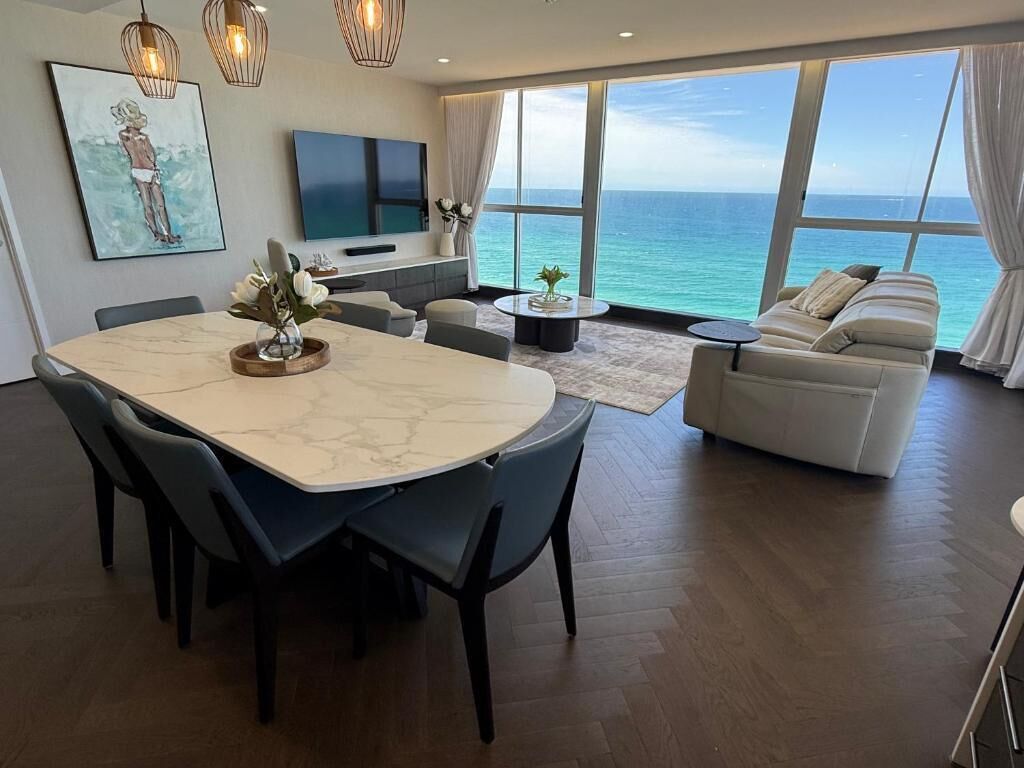 2 Bedroom South-East Apartment  | Living area | Flat-screen TV, DVD player