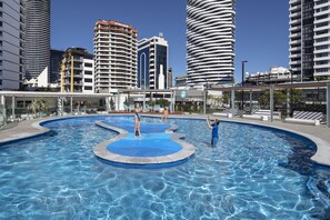 Indoor pool, 2 outdoor pools, pool loungers - ULTIQA Beach Haven At Broadbeach (Broadbeach)