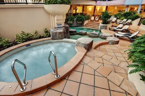 Bain à remous extérieur