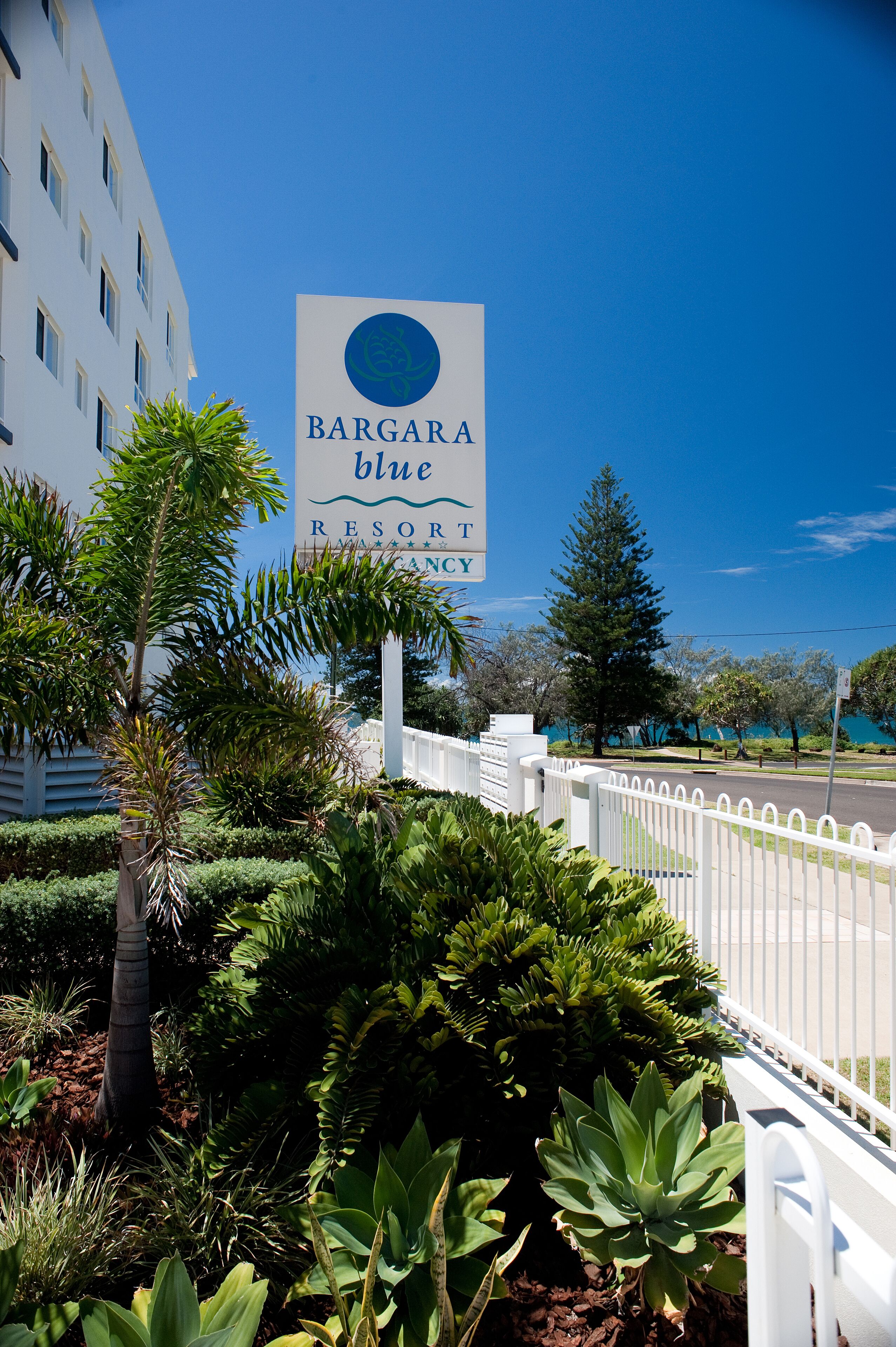 Placa do Barbara Blue Resort & Spa.