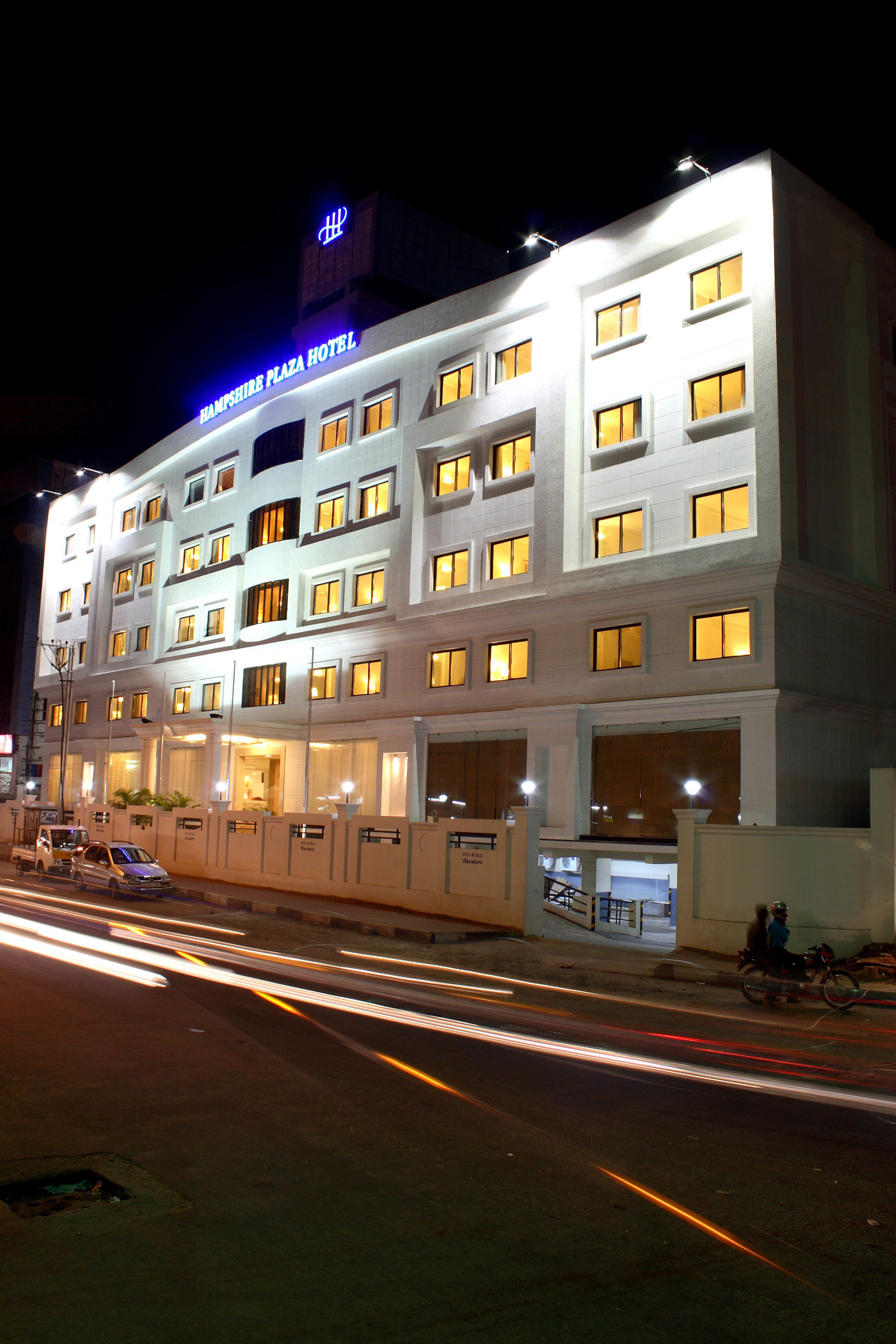 Front of property – evening/night