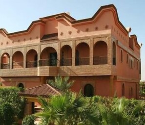 Façade de l’hébergement