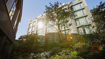 Majoituspaikan julkisivu