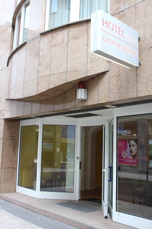 Fassade der Unterkunft