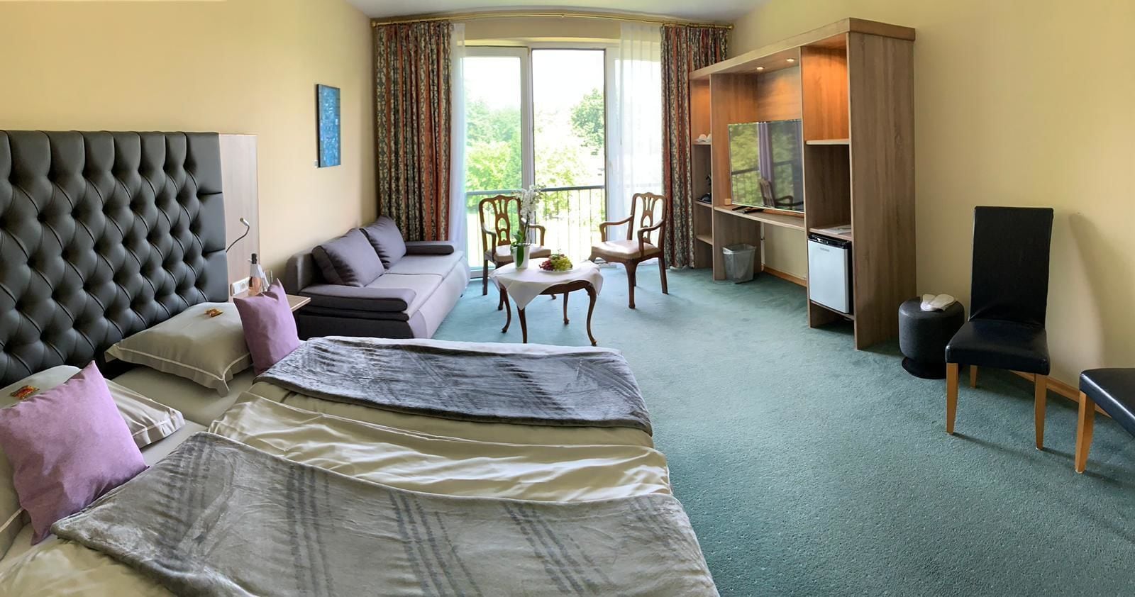 comfort double room | 1 bedroom, premium bedding, down duvets, desk