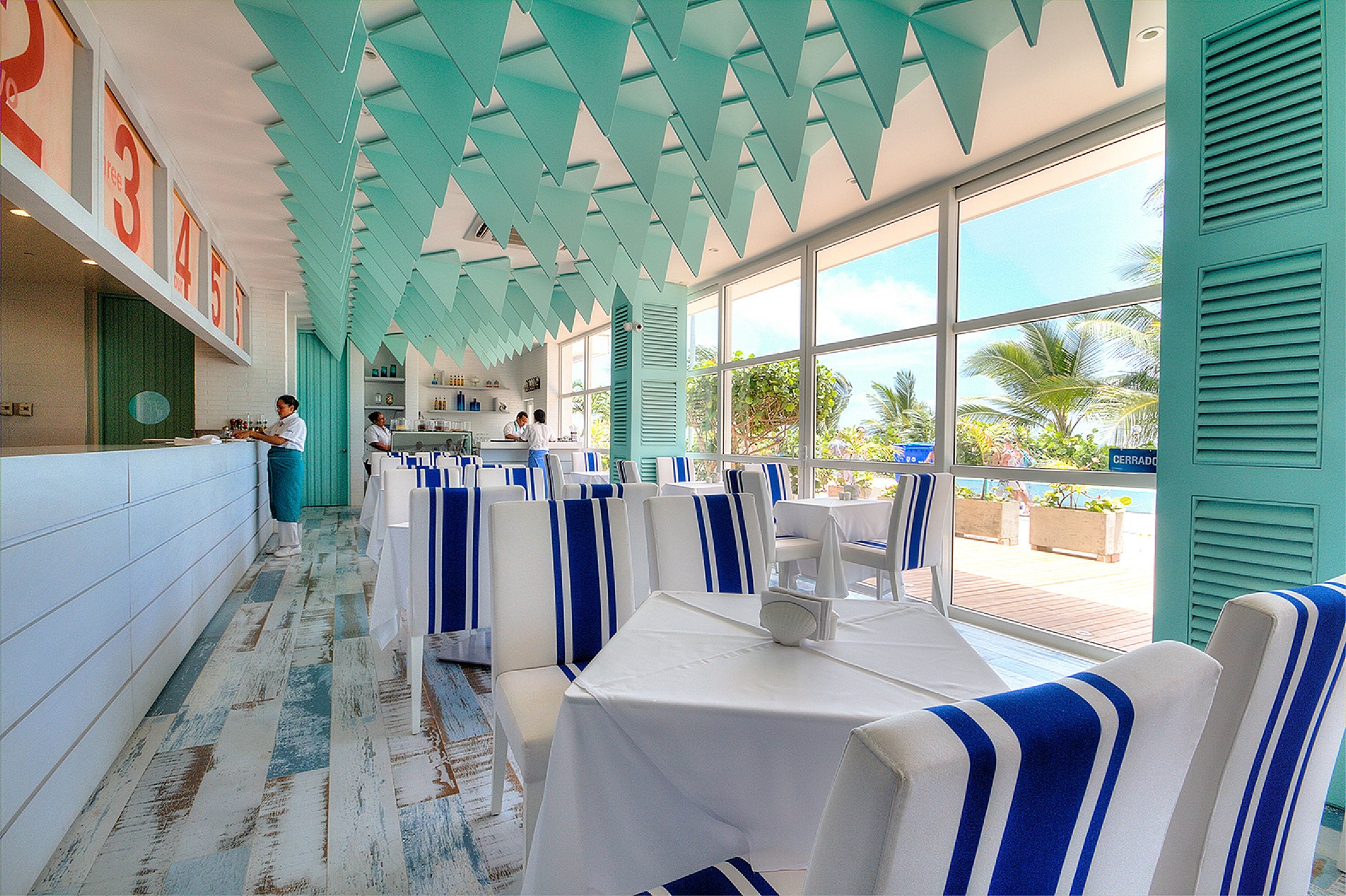 breakfast, lunch, dinner served; pool views