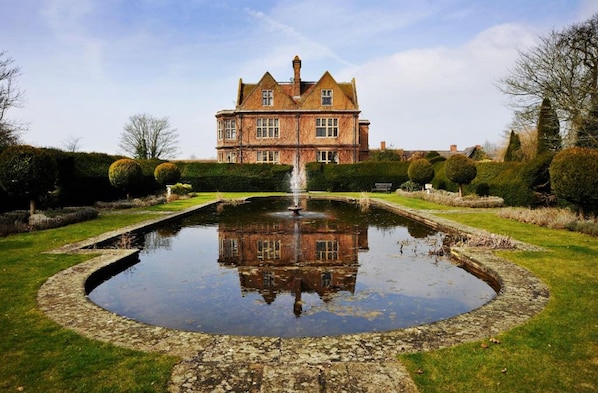 Majoituspaikan julkisivu