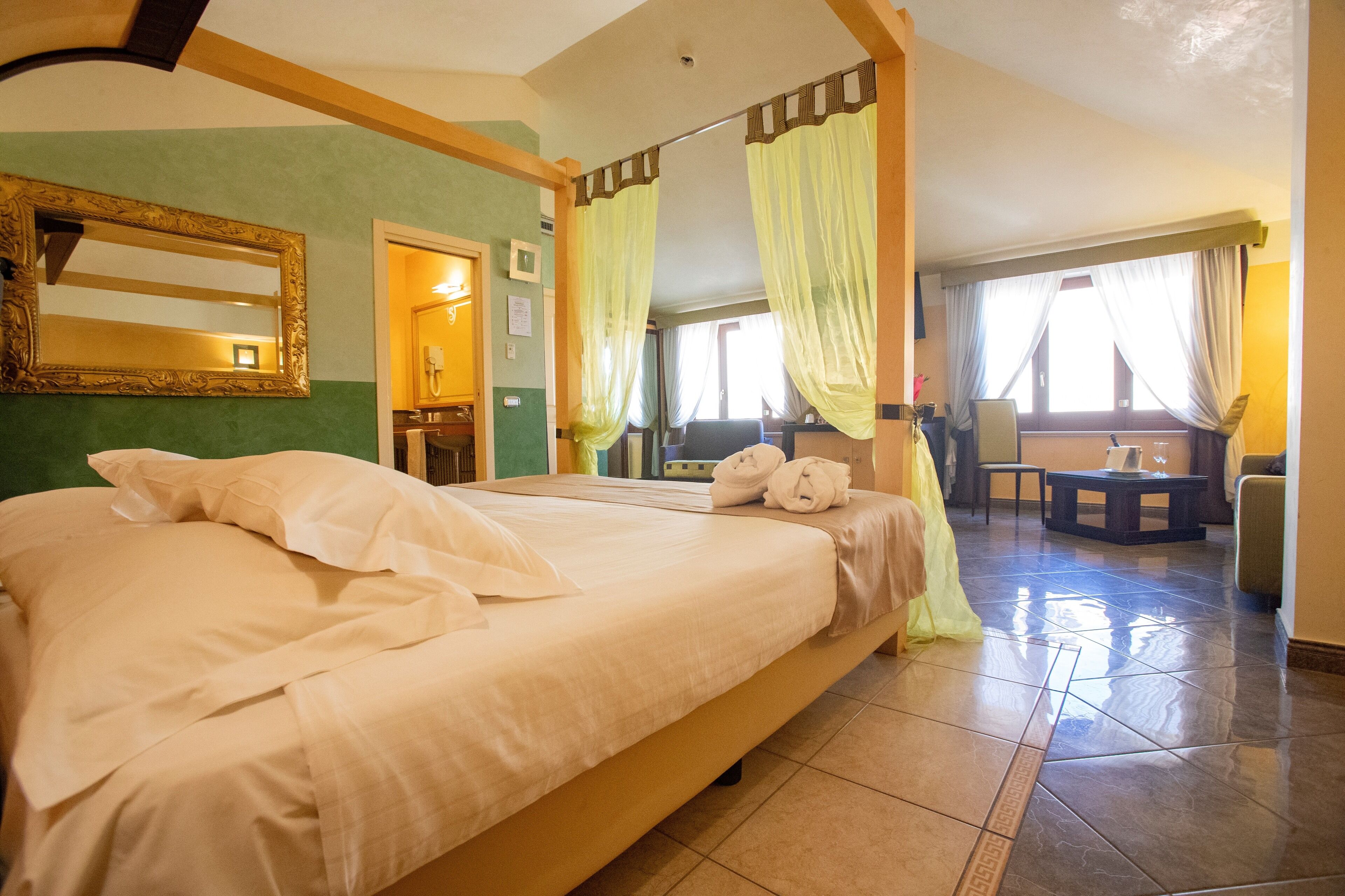 family suite | 1 bedroom, premium bedding, minibar, in-room safe