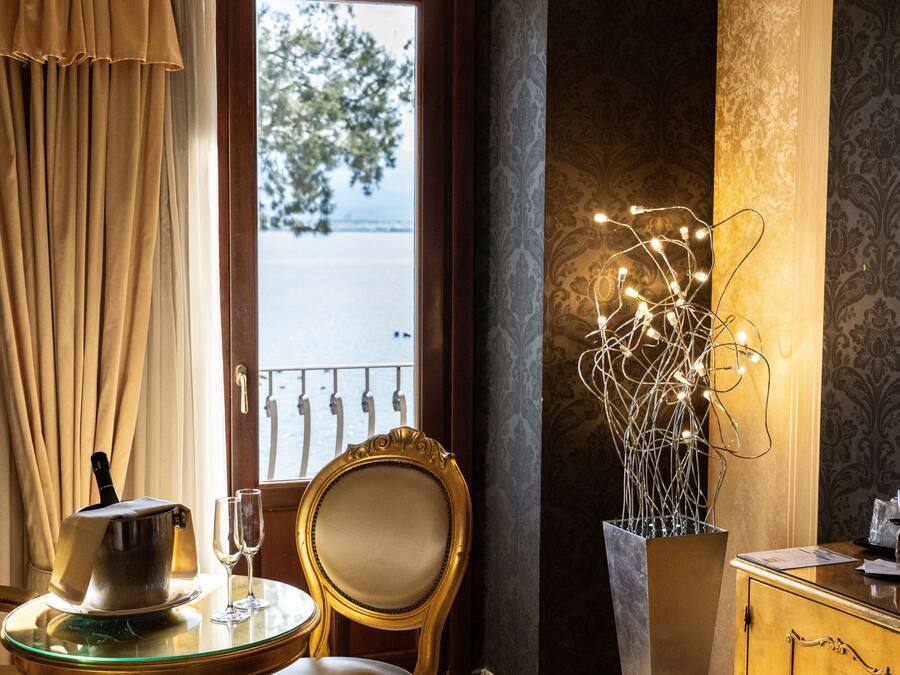 Uitzicht op het water