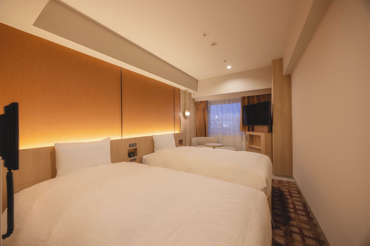 ห้องสแตนดาร์ดทวิน, ปลอดบุหรี่ | เครื่องนอนระดับพรีเมียม, ผ้านวมขนเป็ด, โต๊ะทำงาน, ผ้าม่านกันแสง