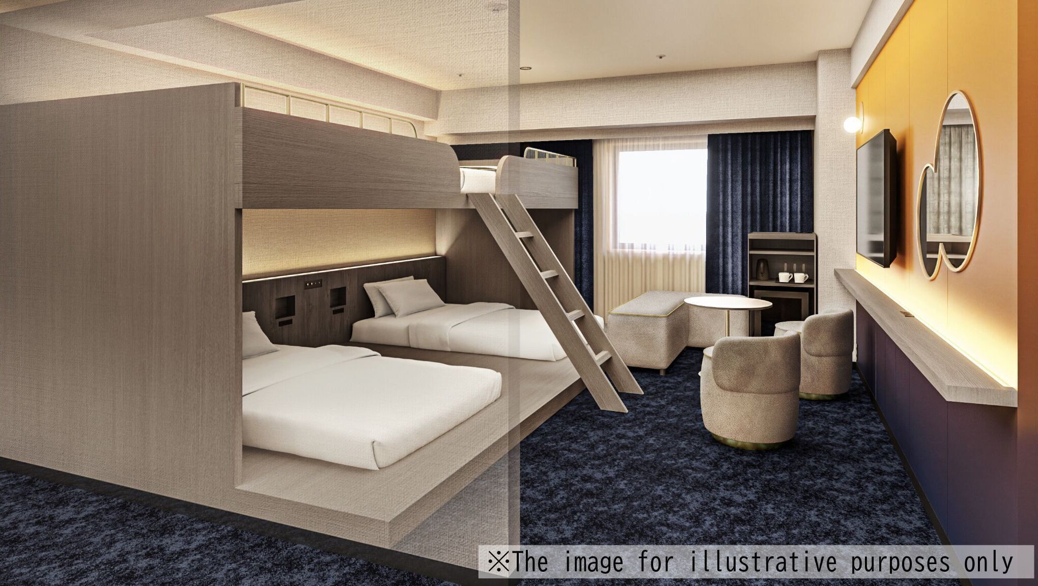 Premium bedding, down duvets, desk, blackout curtains