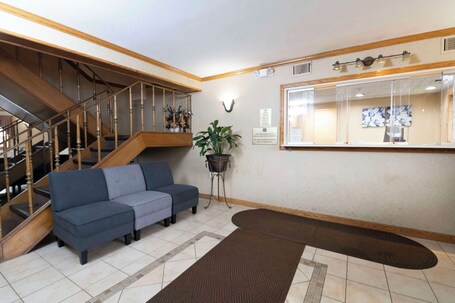 Sala de estar en el lobby