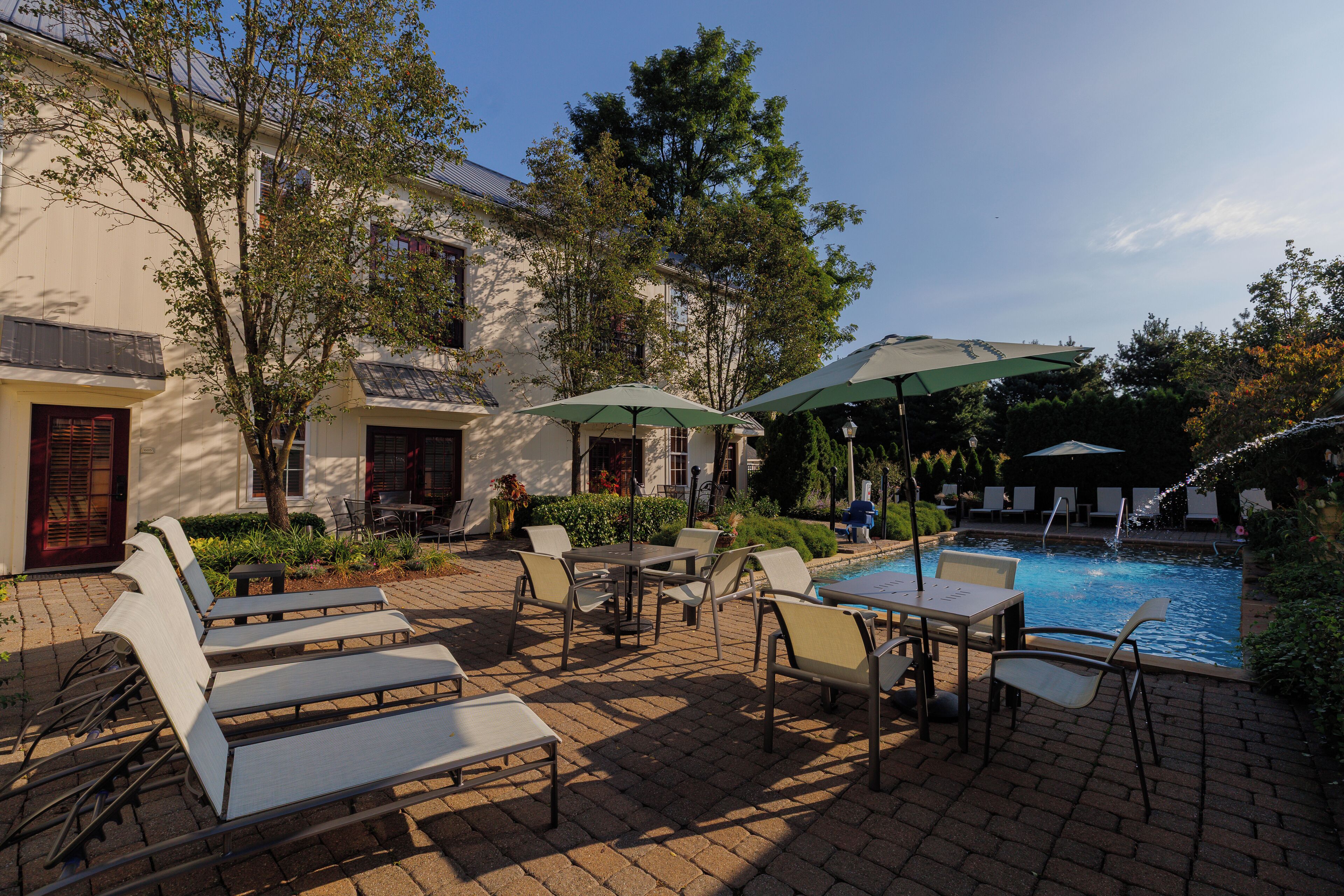 Seasonal outdoor pool