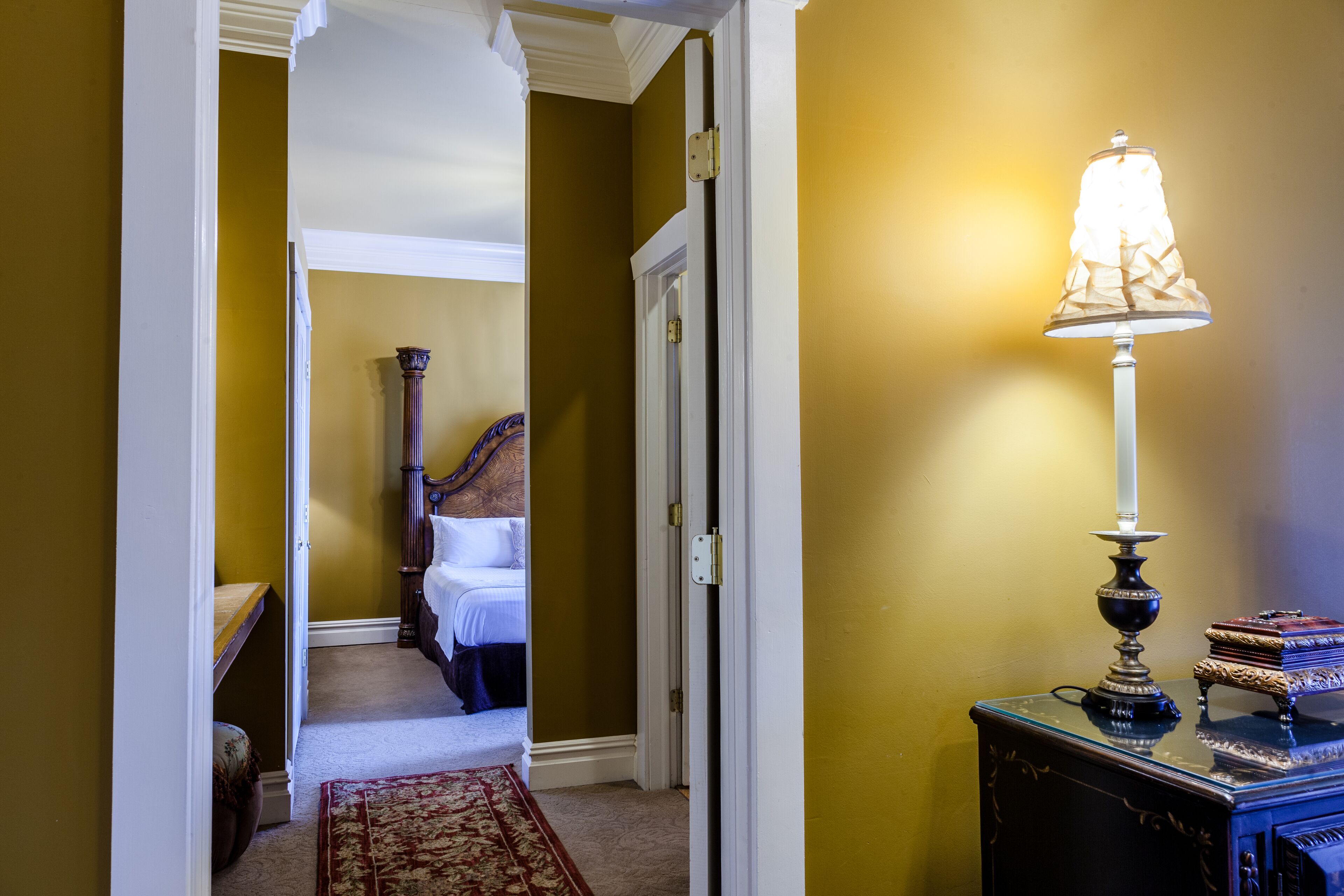 coach room 2 queen beds | 1 bedroom, desk, laptop workspace, blackout curtains