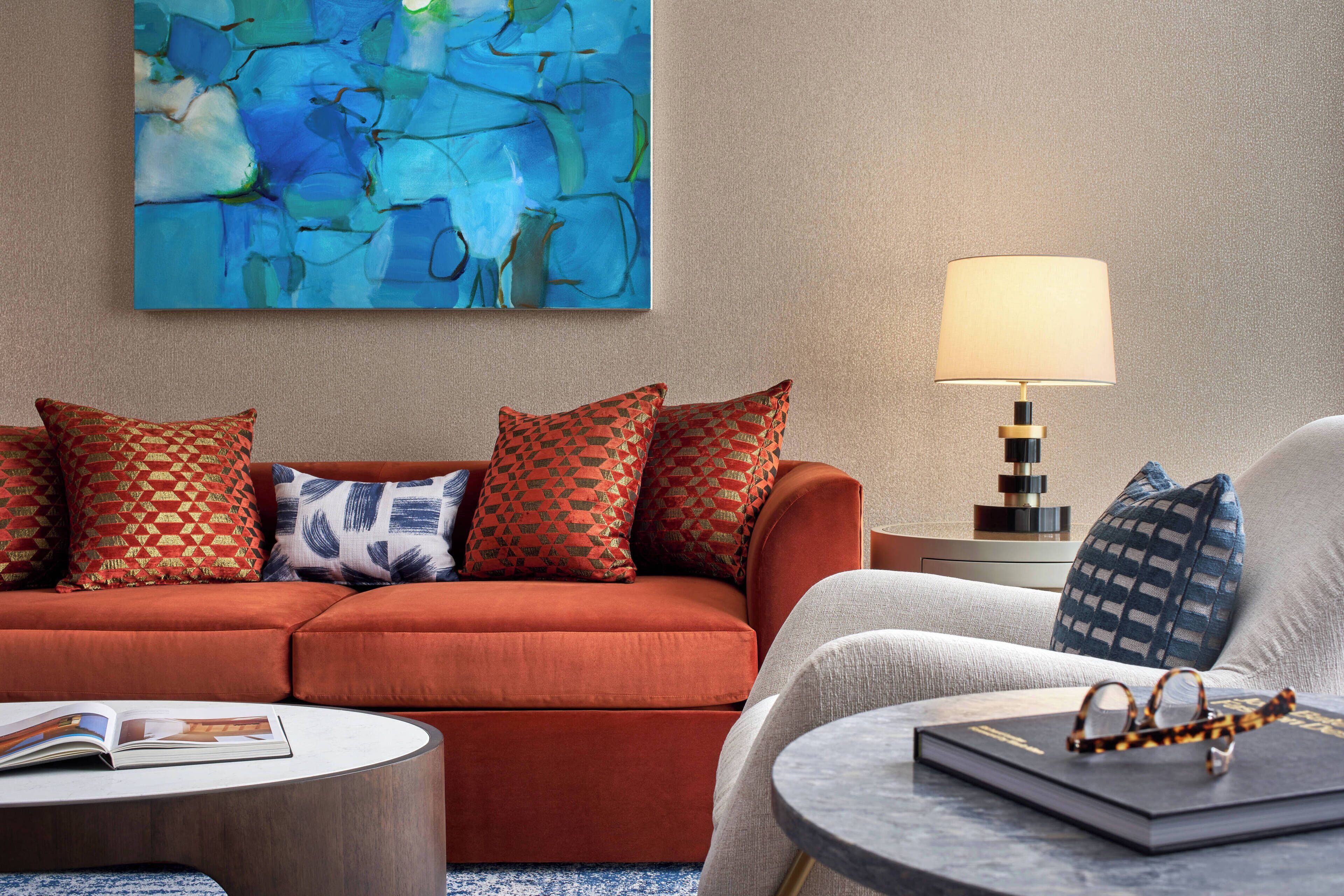 Egyptian cotton sheets, premium bedding, in-room safe, desk