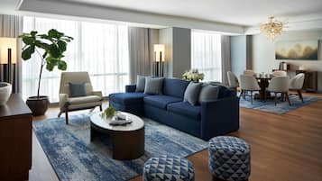 Presidential Suite, 1 Bedroom | Living area