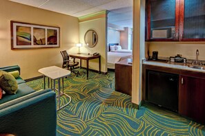 32-inch flat-screen TV with cable channels, TV, pay films - SpringHill Suites Marriott Norfolk Old Dominion University (Norfolk)