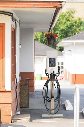 Electric vehicle-charging station