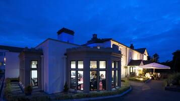 Front of property – evening/night