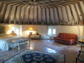 Suite | Egyptian cotton sheets, pillowtop beds, individually decorated - Chateau De Vauloge (Ferce-sur-Sarthe)