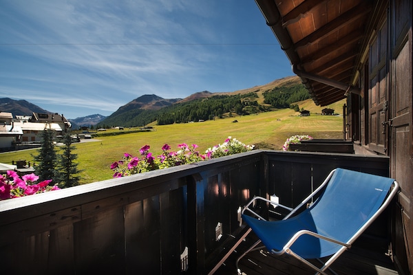 Blick vom Balkon
