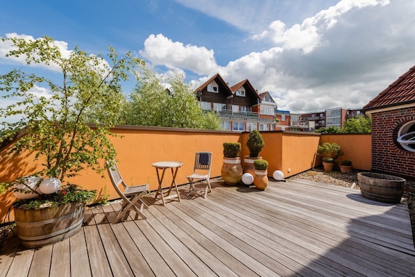 Terrace/patio - Hotel Leuchtfeuer (Wangerland)
