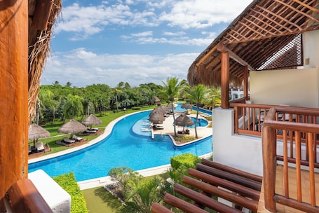 Balcony view. Valentin Imperial Rivera Maya All Inclusive - Adults Only