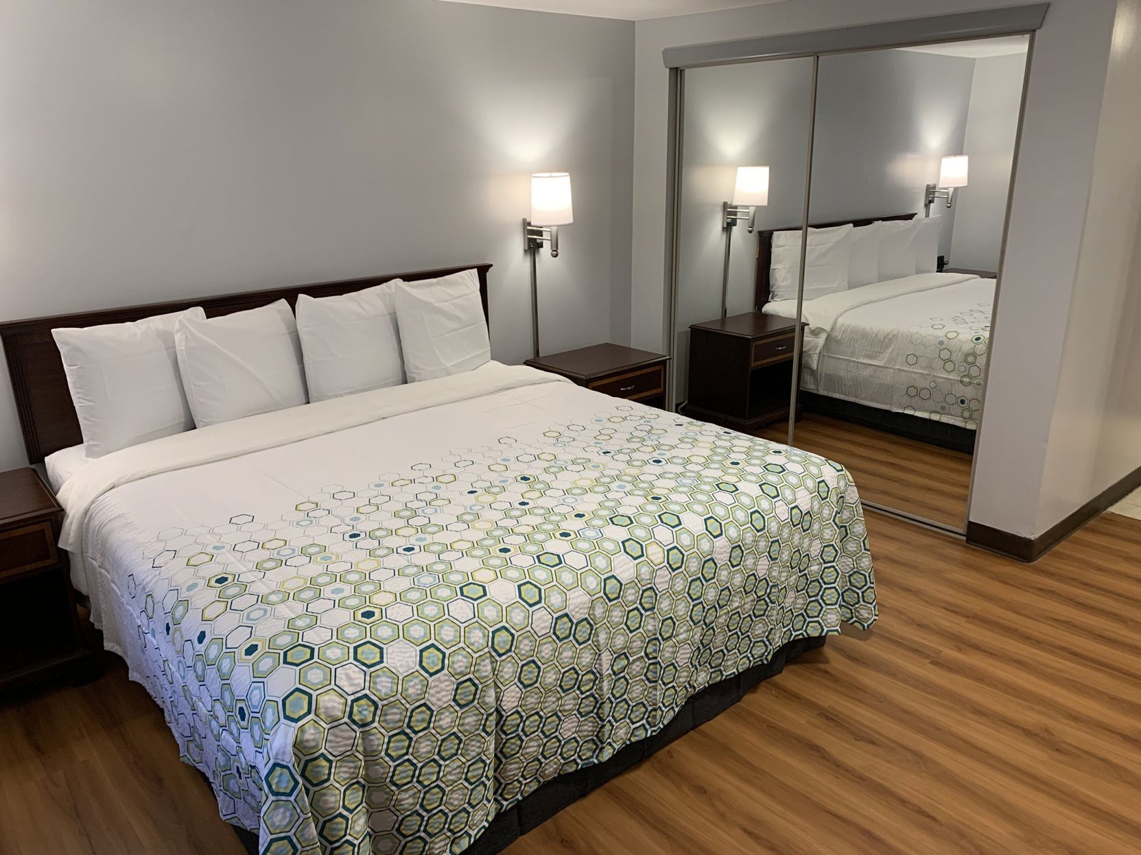 Free WiFi, bed sheets, alarm clocks, wheelchair access